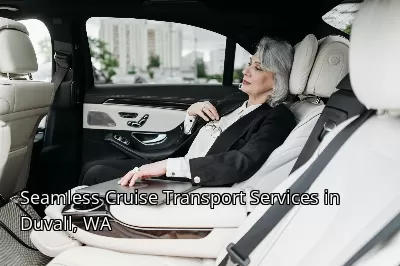 Seamless Cruise Transport Services in Duvall, WA Seamless Cruise Transport Services in Duvall, WA