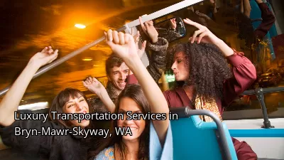 Luxury Transportation Services in Bryn-Mawr-Skyway, WA Luxury Transportation Services in Bryn-Mawr-Skyway, WA
