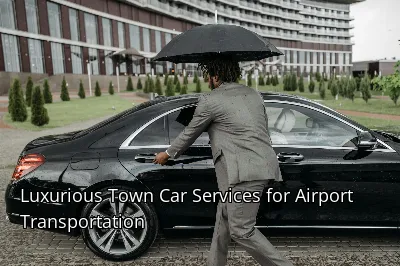 Luxurious Town Car Services for Airport Transportation