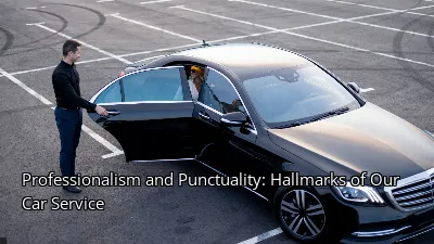 Professionalism and Punctuality: Hallmarks of Our Car Service