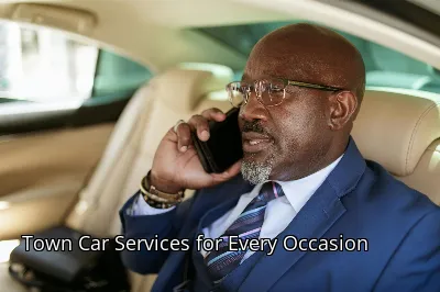 Town Car Services for Every Occasion